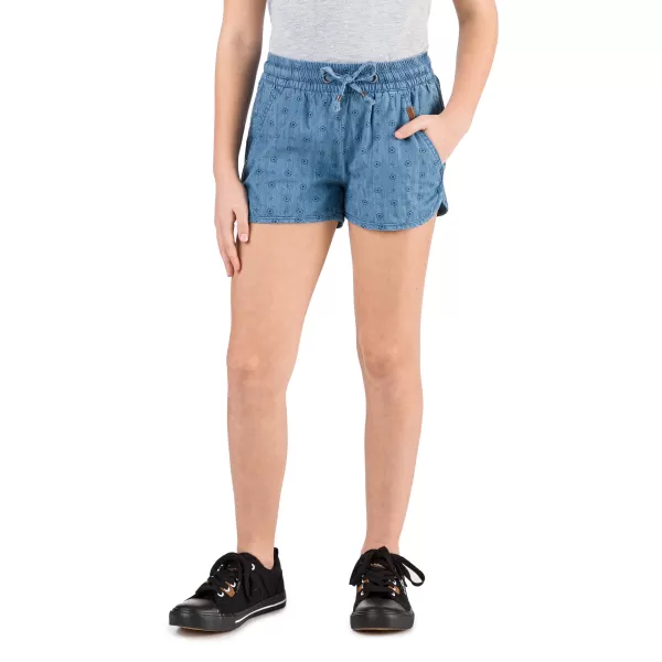  Pantaloni scurți ai fetei SAM 73 GS 525 DENIM LUMINOS 