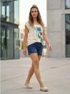 Maieu de damă KIXMI JACKIE BEJ DESCHIS