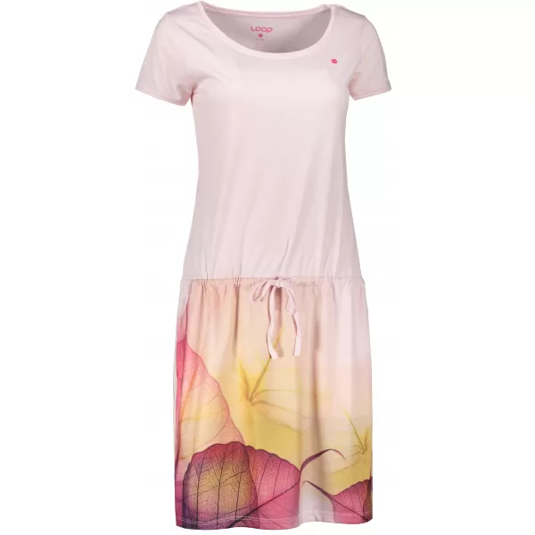  Rochie LOAP ALYSA CLW2064 ROZ DESCHIS 