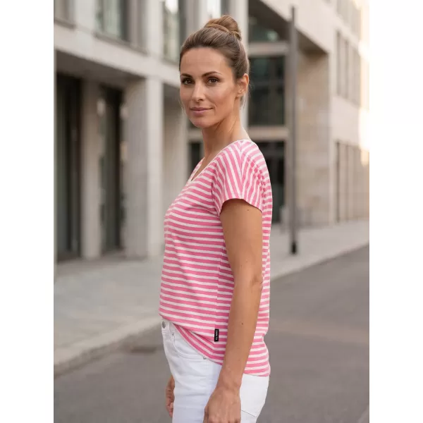  Tricou pentru femei cu mâneci scurte SAM 73 ALESIA LTSR627 ROZ 