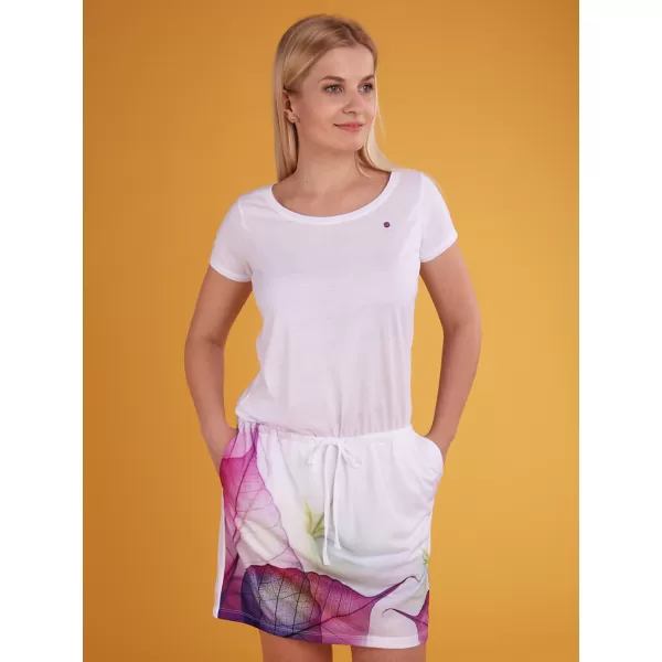  Rochie LOAP ALYSA CLW2064 ALB 