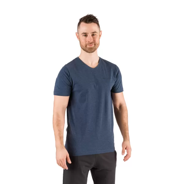  Tricou pentru bărbați cu mâneci scurte SAM 73 LADIUS MTSR524 ALBASTRU ÎNCHIS 