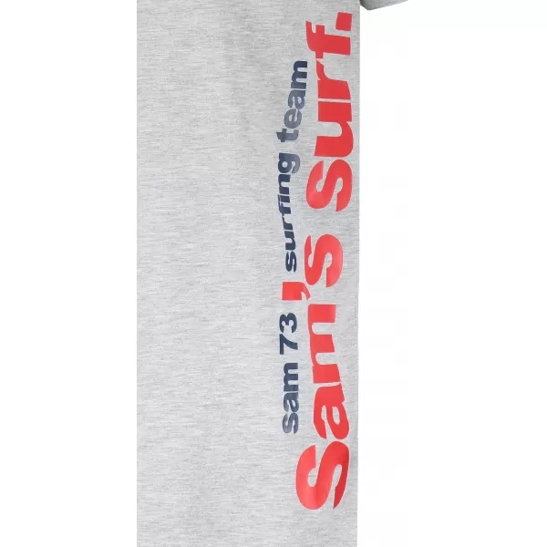  Tricou pentru bărbați cu mâneci scurte SAM 73 MT 766 GRI DESCHIS 