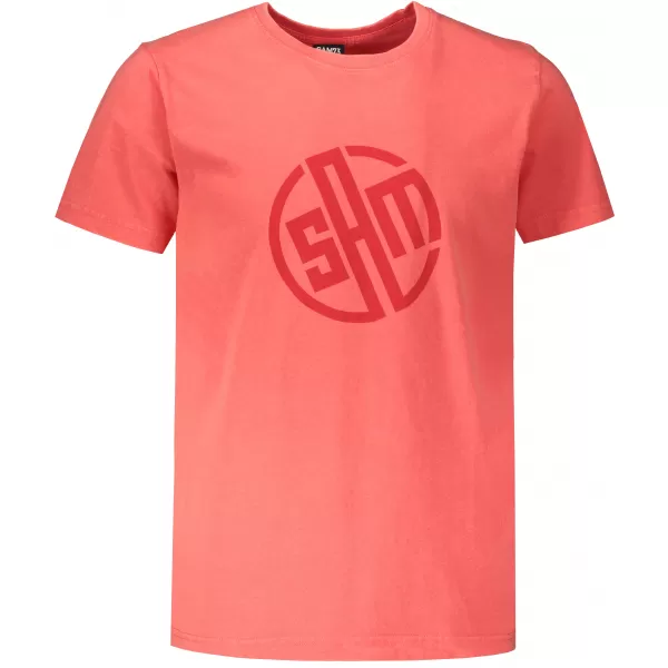  Tricou pentru bărbați cu mâneci scurte SAM 73 ALIF MTSR487 ROŞU 