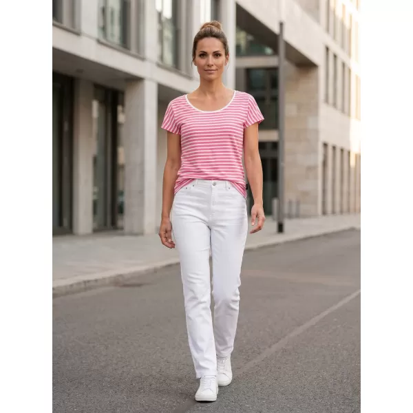  Tricou pentru femei cu mâneci scurte SAM 73 ALESIA LTSR627 ROZ 