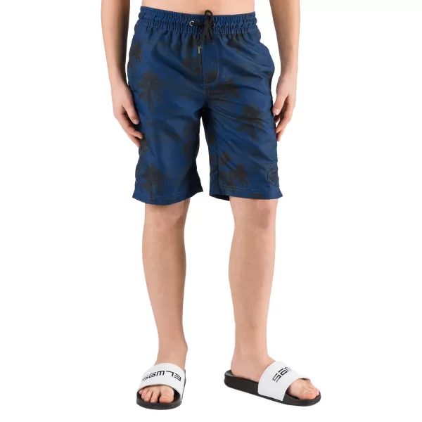  Pantaloni scurți de băieți SAM 73 ERASYLO KPAR189 ALBASTRU ÎNCHIS 