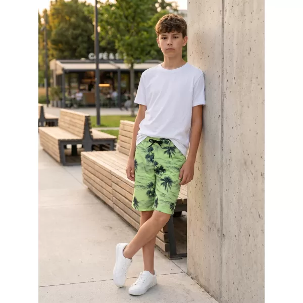  Pantaloni scurți de băieți SAM 73 ERASYLO KPAR189 VERDE 