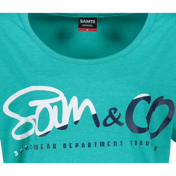  Tricou pentru femei cu mâneci scurte SAM 73 WT 801 NEON 