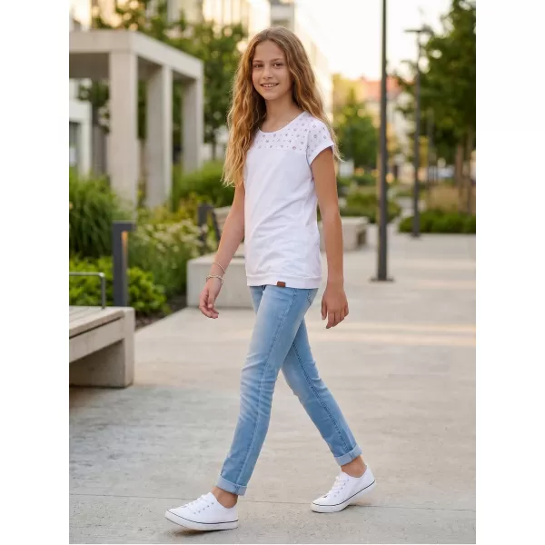  Tricou de fată cu mâneci scurte SAM 73 GT 539 ALB 