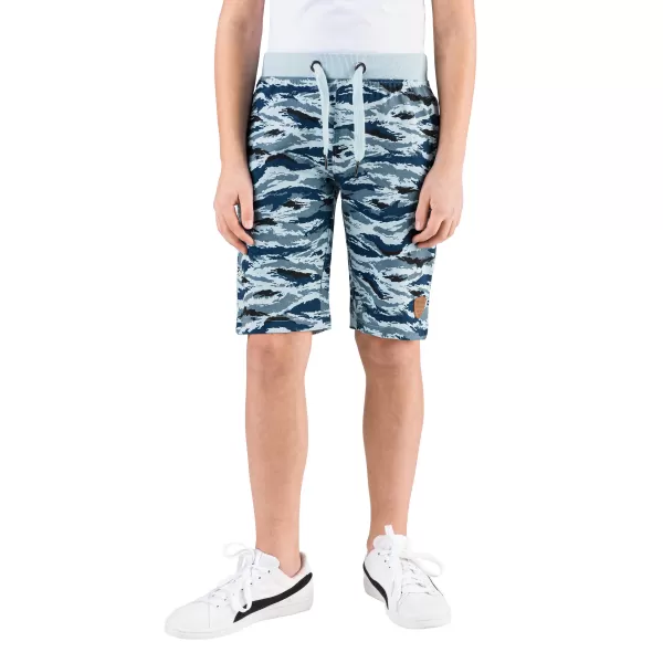  Pantaloni scurți de băieți SAM 73 KPAR188 TURCOAZ 