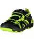 Sandale ALPINE PRO FLAVIO KBTR223 NEGRU/VERDE