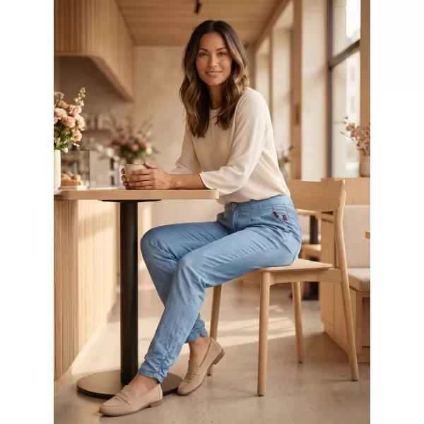  Pantalonii pentru doamne SAM 73 WK 755 DENIM LUMINOS 