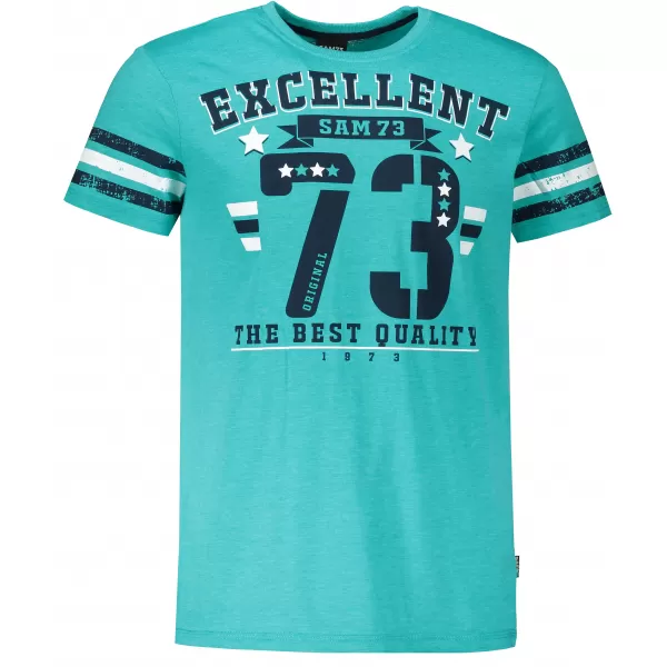  Tricou pentru bărbați cu mâneci scurte SAM 73 MT 762 NEON 