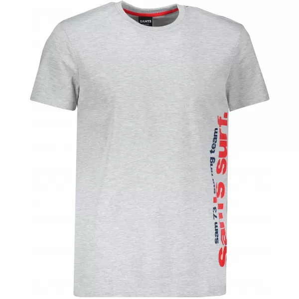  Tricou pentru bărbați cu mâneci scurte SAM 73 MT 766 GRI DESCHIS 