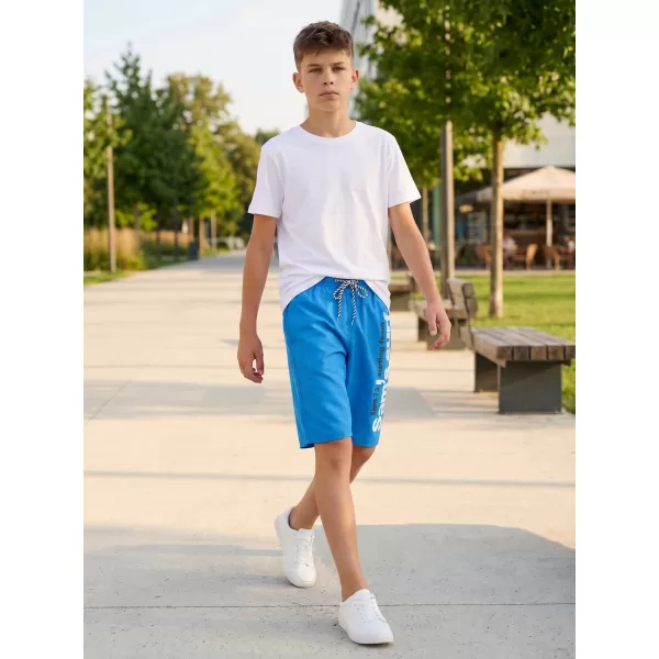  Pantaloni scurți de băieți SAM 73 BS 525 ALBASTRU 