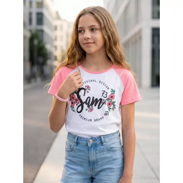  Tricou de fată cu mâneci scurte SAM 73 GT 540 NEON 