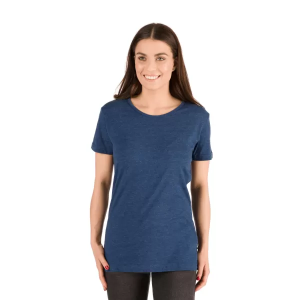 Tricou pentru femei cu mâneci scurte SAM 73 LTSR615 ALBASTRU ÎNCHIS 