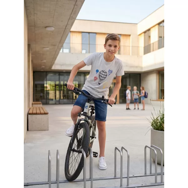  Băiat t -hirt cu mâneci scurte SAM 73 KTSR256 GRI DESCHIS 