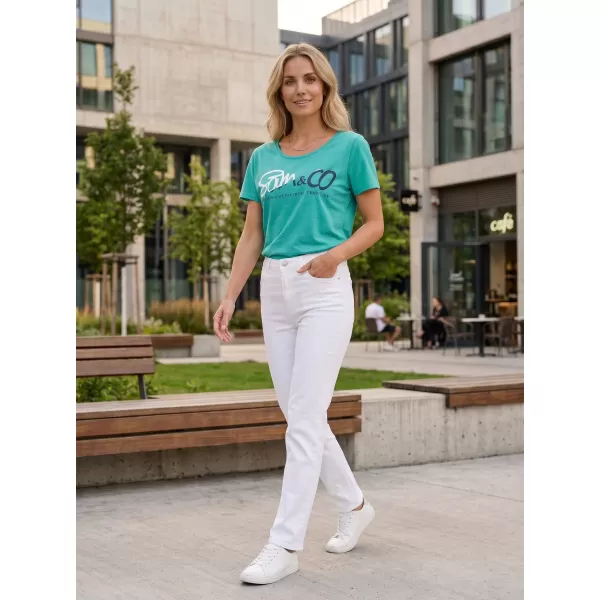  Tricou pentru femei cu mâneci scurte SAM 73 WT 801 NEON 