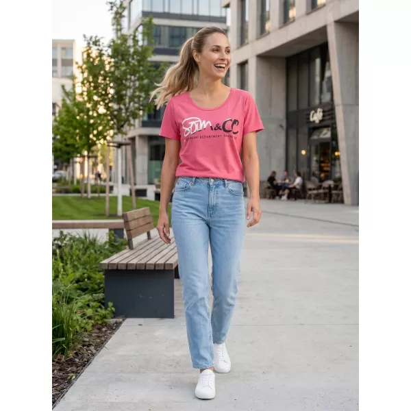  Tricou pentru femei cu mâneci scurte SAM 73 WT 801 ROZ 