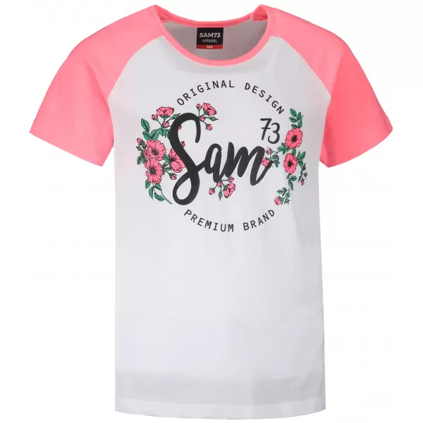  Tricou de fată cu mâneci scurte SAM 73 GT 540 NEON 