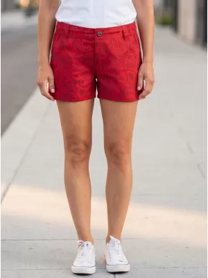 Pantaloni scurţi SAM 73 WS 760 ROŞU