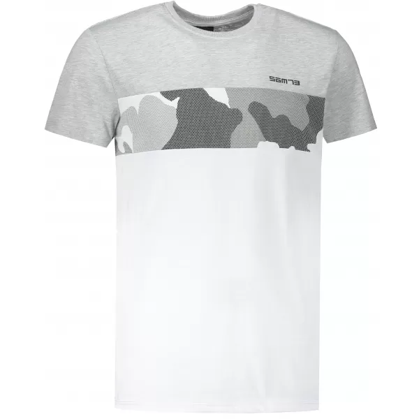  Tricou pentru bărbați cu mâneci scurte SAM 73 MT 764 GRI DESCHIS 