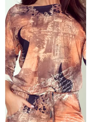 Rochie NUMOCO A13-113 PORTOCALE