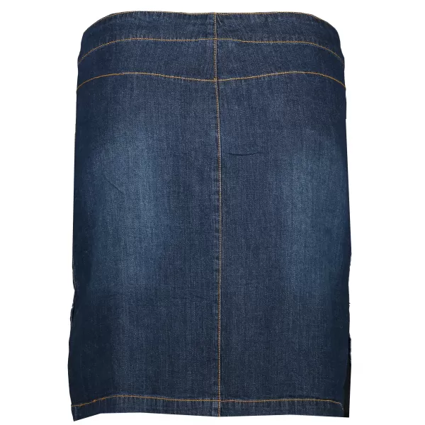  Fusta doamnelor SAM 73 WZ 765 DENIM ÎNTUNECAT 