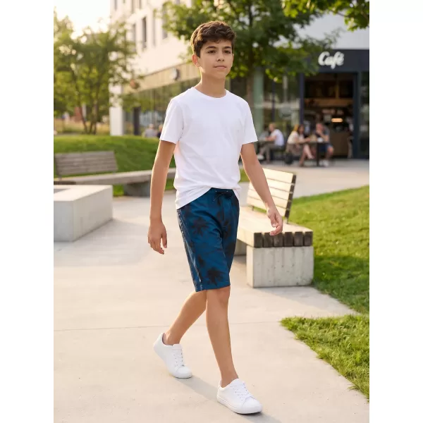  Pantaloni scurți de băieți SAM 73 ERASYLO KPAR189 ALBASTRU ÎNCHIS 