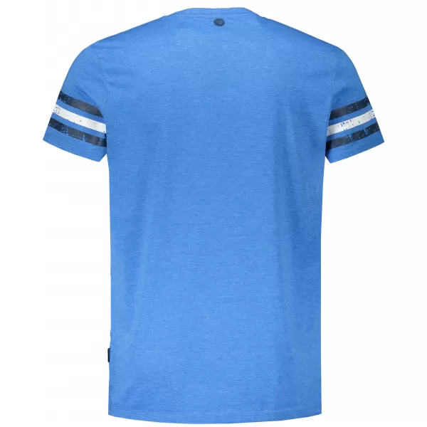  Tricou pentru bărbați cu mâneci scurte SAM 73 MT 762 ALBASTRU 