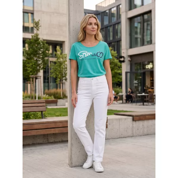  Tricou pentru femei cu mâneci scurte SAM 73 WT 801 NEON 