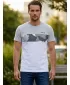 Tricou pentru bărbați cu mâneci scurte SAM 73 MT 764 GRI DESCHIS