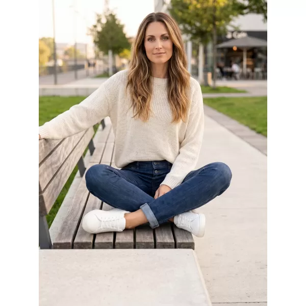  Pantalonii pentru doamne SAM 73 WK 753 DENIM ÎNTUNECAT 
