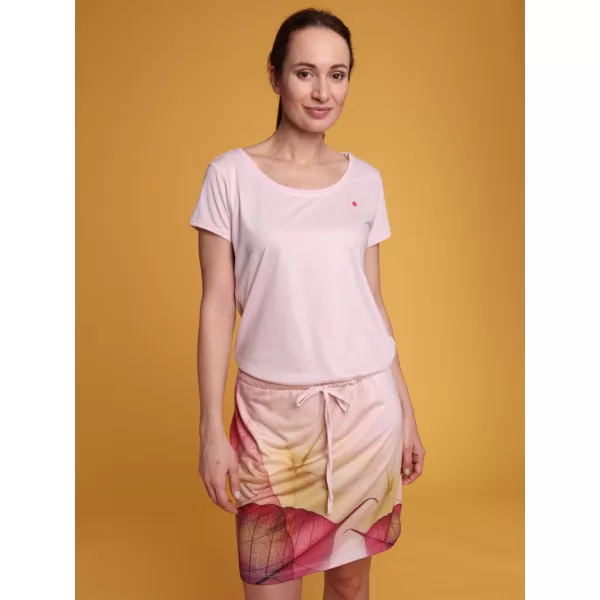  Rochie LOAP ALYSA CLW2064 ROZ DESCHIS 
