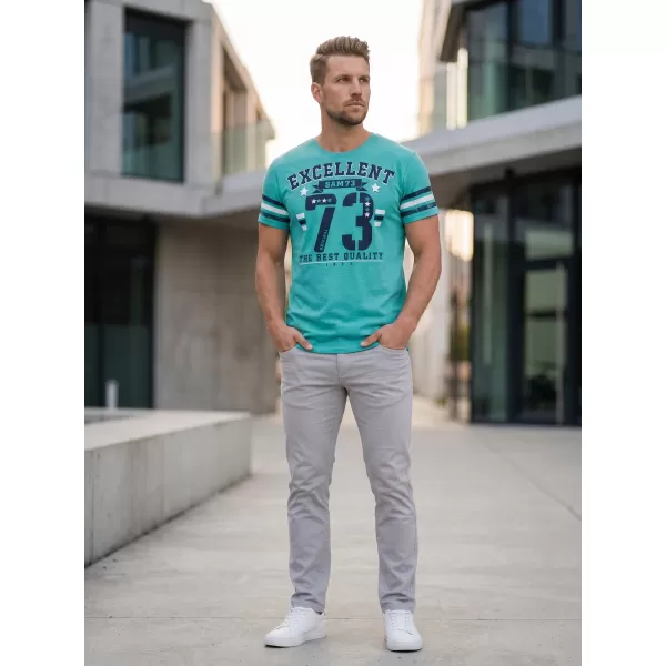  Tricou pentru bărbați cu mâneci scurte SAM 73 MT 762 NEON 