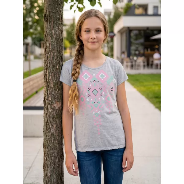  Tricou de fată cu mâneci scurte SAM 73 GT 535 GRI DESCHIS 