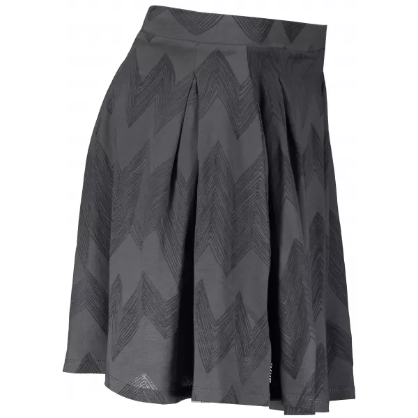  Fusta doamnelor ALPINE PRO HALLA LSKR209 GRI ÎNCHIS 