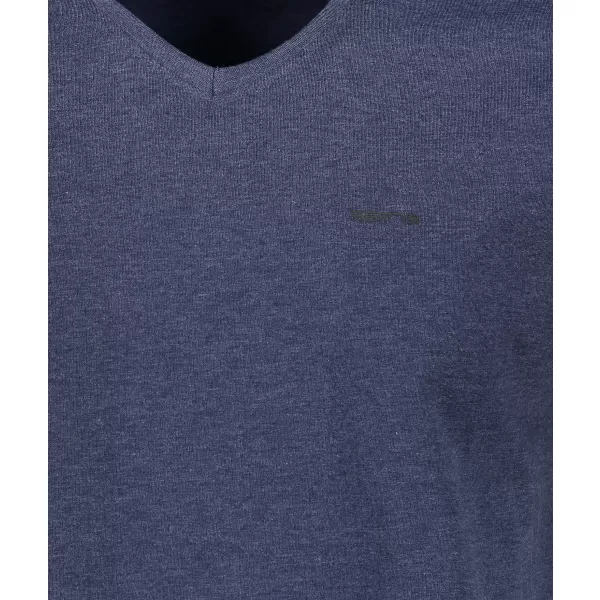  Tricou pentru bărbați cu mâneci scurte SAM 73 LADIUS MTSR524 ALBASTRU ÎNCHIS 
