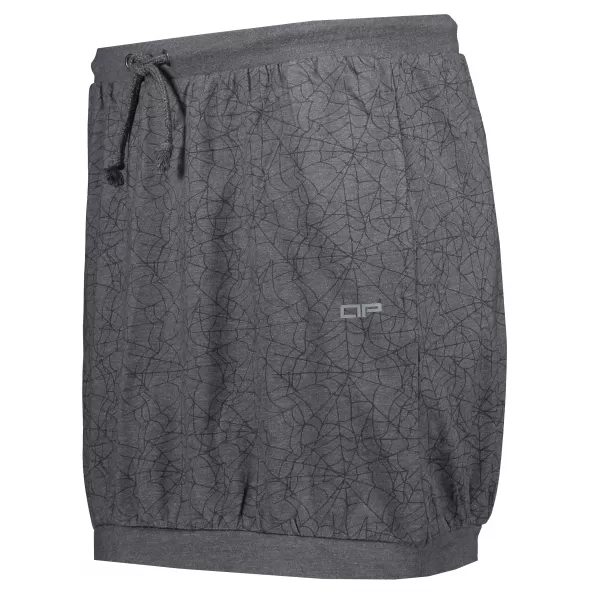 Fusta doamnelor ALPINE PRO BORIA LSKR272 GRI ÎNCHIS 