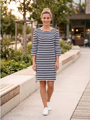 Rochie SAM 73 LSKR270 ALBASTRU ÎNCHIS