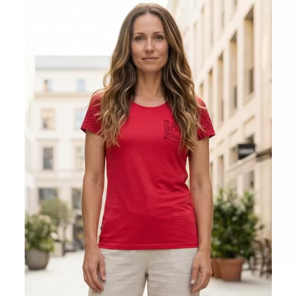  Tricou pentru femei cu mâneci scurte SAM 73 WT 800 ROŞU 