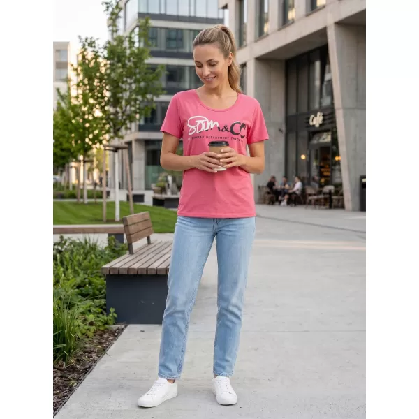  Tricou pentru femei cu mâneci scurte SAM 73 WT 801 ROZ 