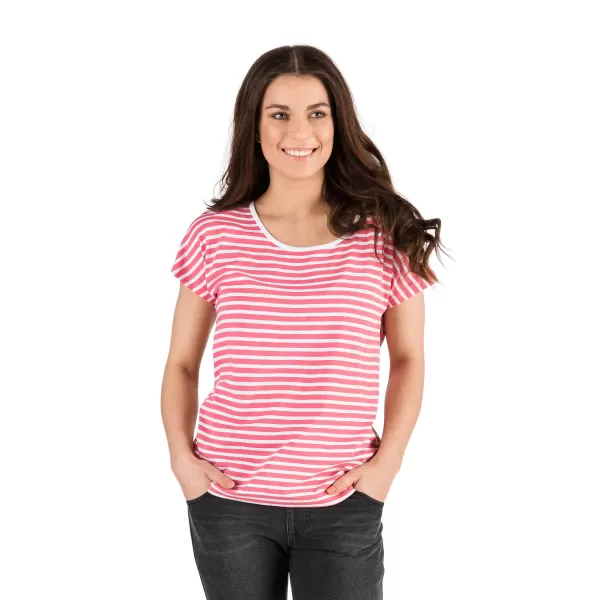  Tricou pentru femei cu mâneci scurte SAM 73 ALESIA LTSR627 ROZ 