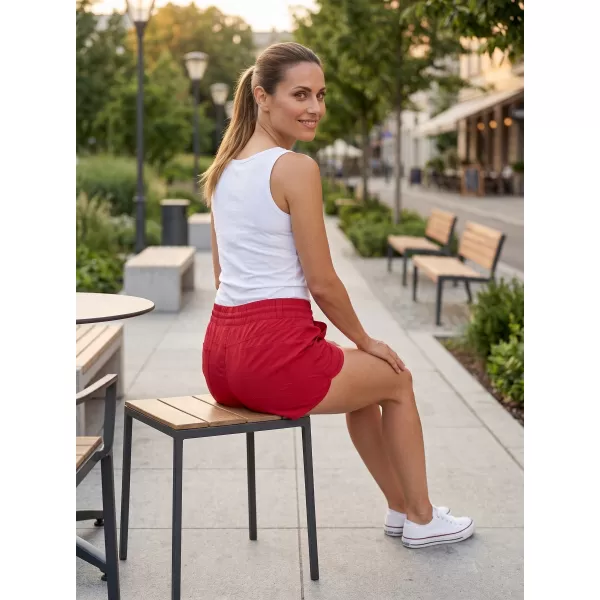  Pantaloni scurţi SAM 73 JACKIE WS 764 ROŞU 
