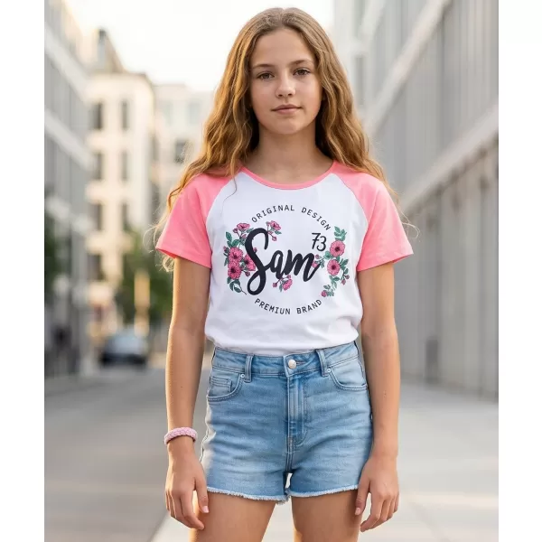  Tricou de fată cu mâneci scurte SAM 73 GT 540 NEON 