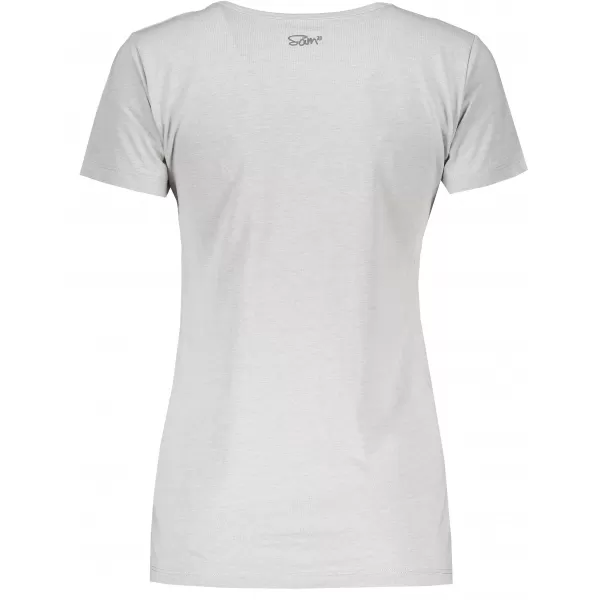  Tricou pentru femei cu mâneci scurte SAM 73 MELEKA LTSR614 GRI DESCHIS 