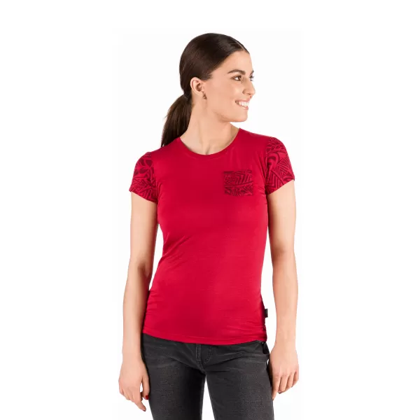  Tricou pentru femei cu mâneci scurte SAM 73 WT 800 ROŞU 