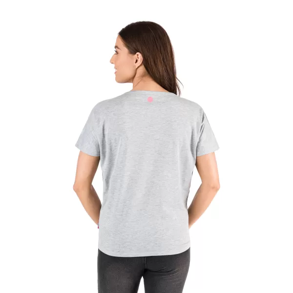  Tricou pentru femei cu mâneci scurte SAM 73 WT 801 GRI DESCHIS 