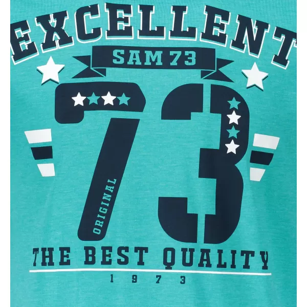  Tricou pentru bărbați cu mâneci scurte SAM 73 MT 762 NEON 
